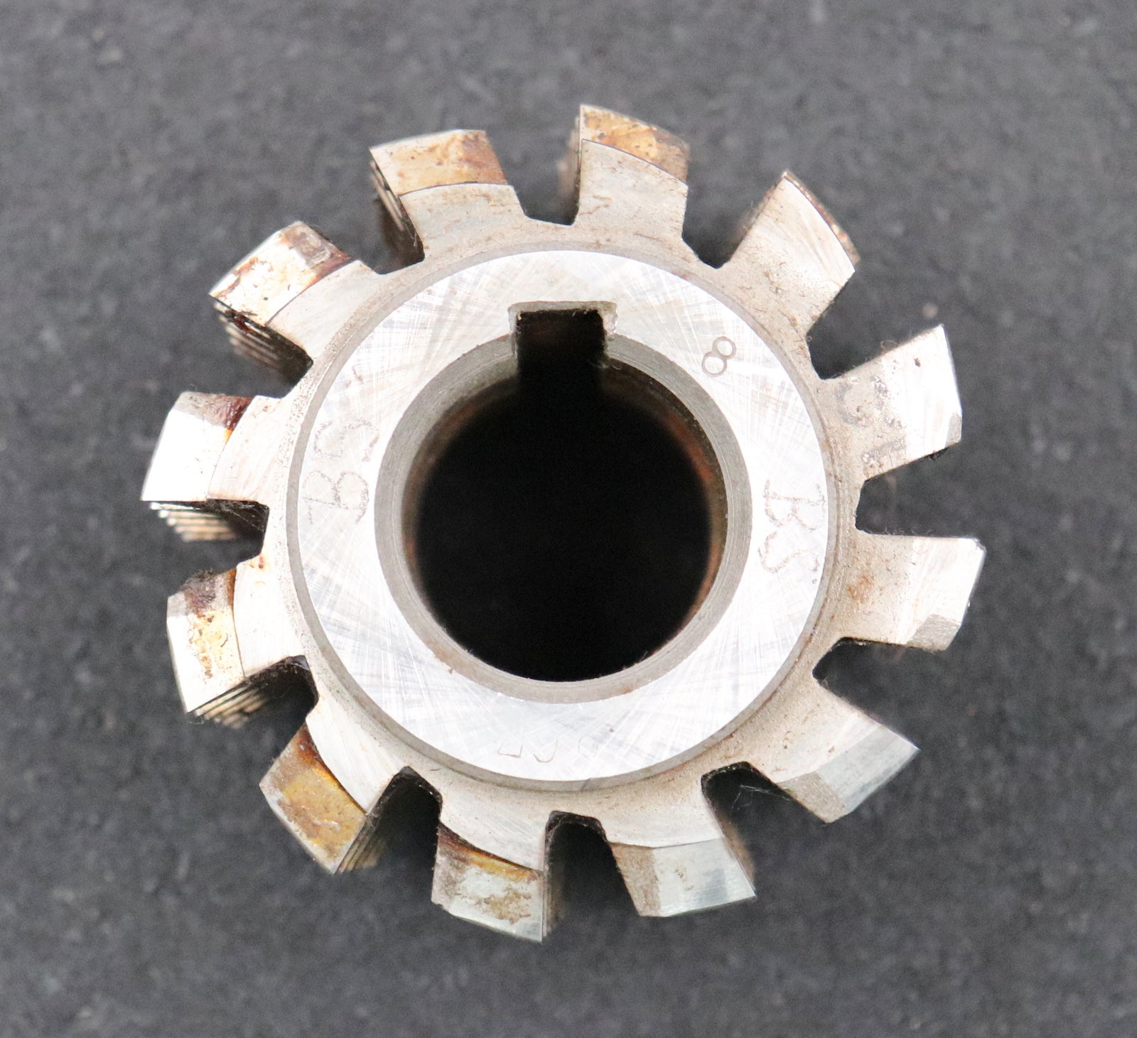 Bild des Artikels PWS-Zahnrad-Wälzfräser-m=-2,5mm-EGW-20°-BPIV-nach-DIN-3972-Ø70x58xØ27mm-mit-LKN