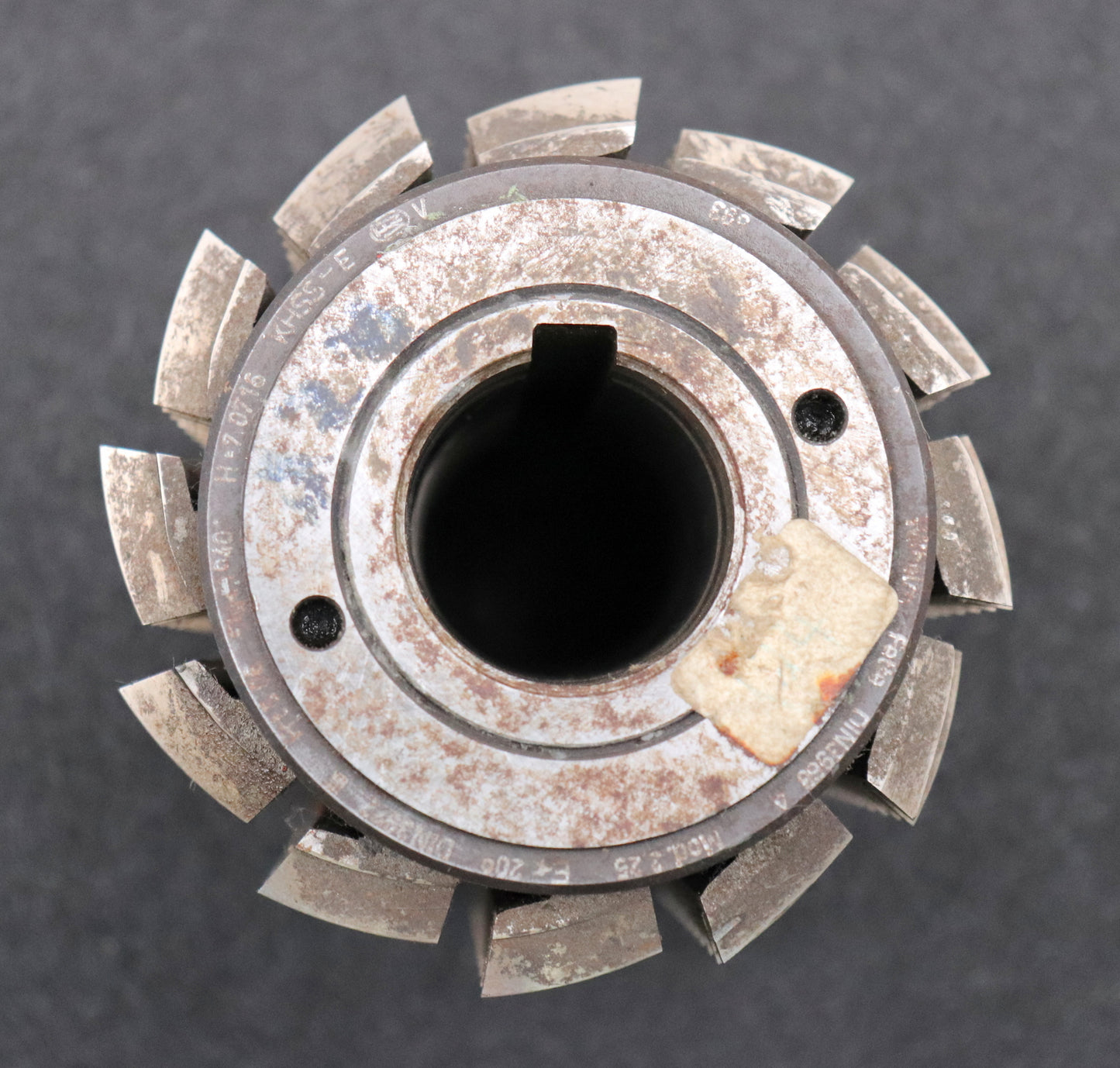 Bild des Artikels FETTE-Zahnrad-Wälzfräser-m=-2,25mm-EGW-20°-BPIII-nach-DIN-3972-Ø84x90xØ27mm-LKN