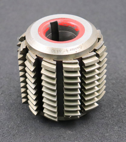 Bild des Artikels SAAZOR-Zahnrad-Wälzfräser-m=-2,0mm-EGW-20°-BPI-DIN-3972-Ø81x81xØ27mm