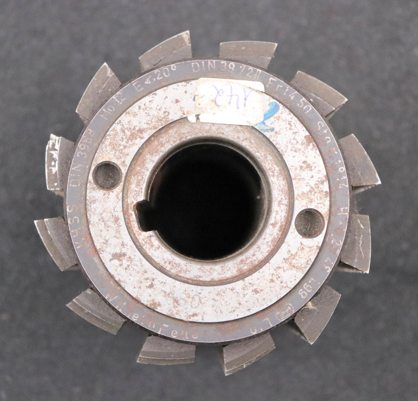 Bild des Artikels FETTE-Zahnrad-Wälzfräser-m=-2,0mm-EGW-20°-BPII-nach-DIN-3972-Ø97x106xØ32mm