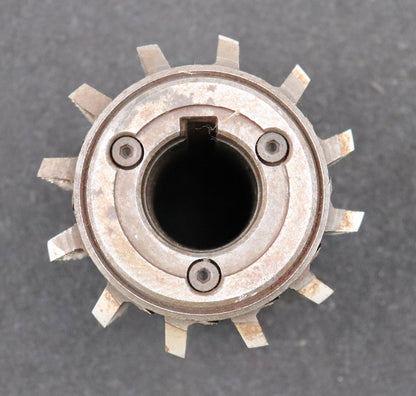 Bild des Artikels KLINGELNBERG-Zahnrad-Wälzfräser-m=-3,0mm-EGW-20°-BPI-nach-DIN-3972-Ø80x97xØ27mm