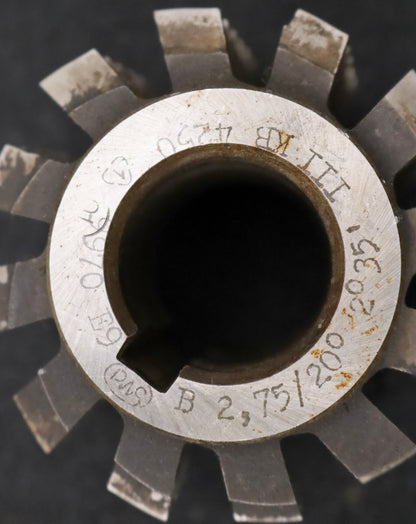 Bild des Artikels PWS-Zahnrad-Wälzfräser-m=-2,5mm-EGW-20°-BPIII-Ø70x58xØ27mm-DIN-3972