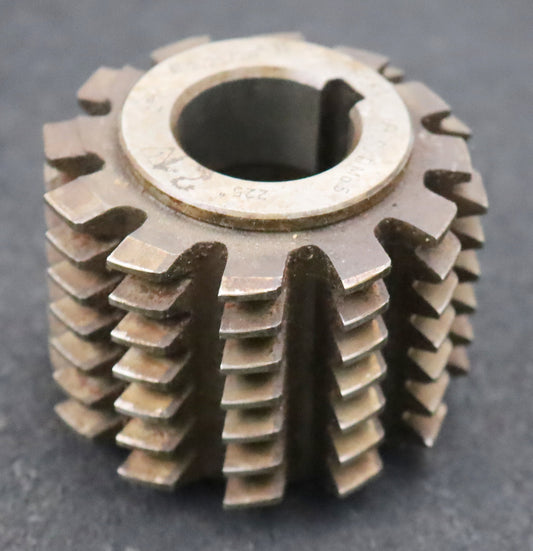 Bild des Artikels PWS-Zahnrad-Wälzfräser-m=-2,25mm-EGW-20°-BPII-nach-DIN-3972-Ø70x58xØ27mm-mit-LKN