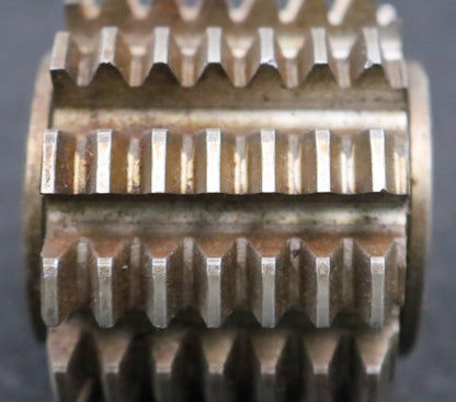 Bild des Artikels PWS-Zahnrad-Wälzfräser-m=-2,25mm-EGW-20°-BPII-nach-DIN-3972-Ø70x58xØ27mm-mit-LKN