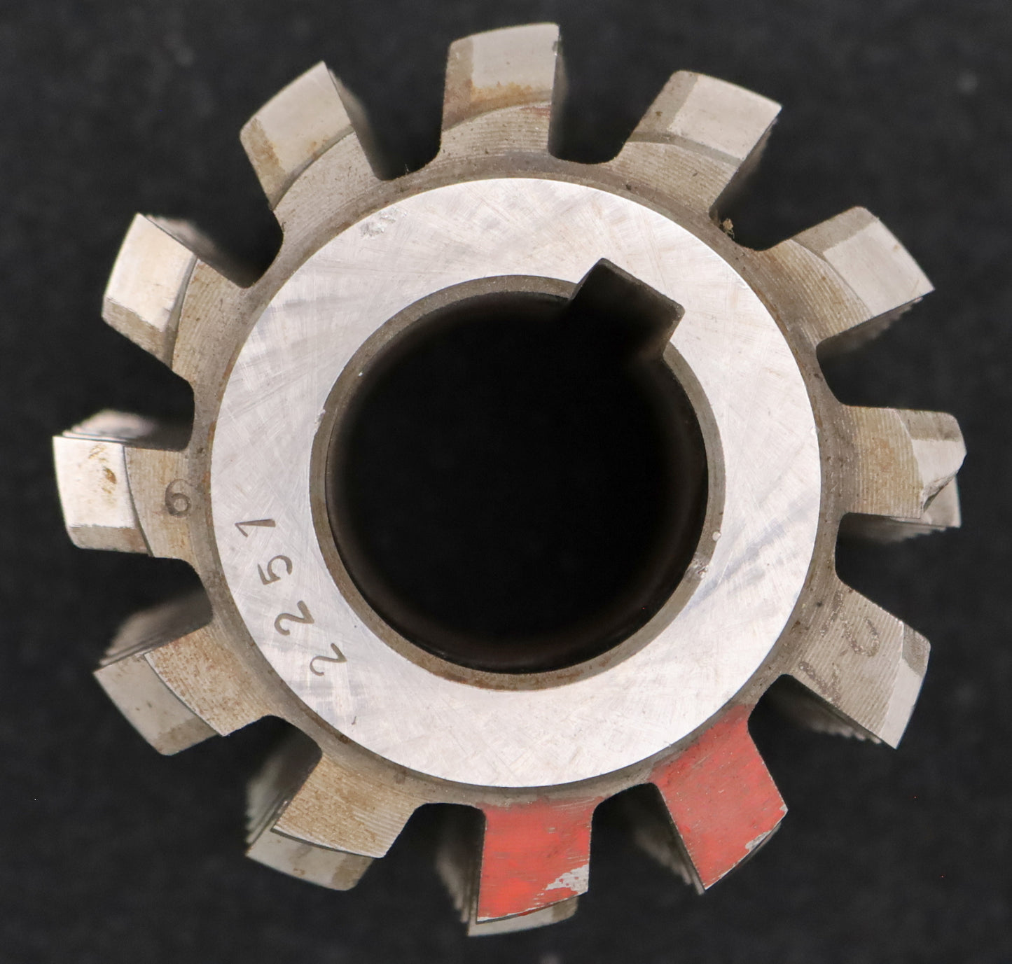 Bild des Artikels PWS-Zahnrad-Wälzfräser-m=-3,0mm-EGW-20°-BPII-nach-DIN-3972-Ø79x69xØ32mm-mit-LKN