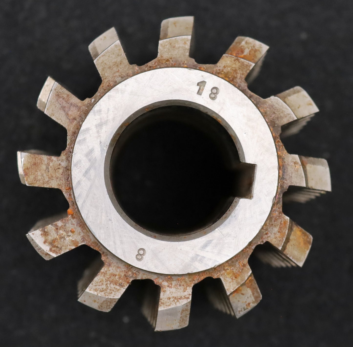 Bild des Artikels PWS-Zahnrad-Wälzfräser-m=-3,0mm-EGW-20°-BPII-nach-DIN-3972-Ø79x69xØ32mm-LKN