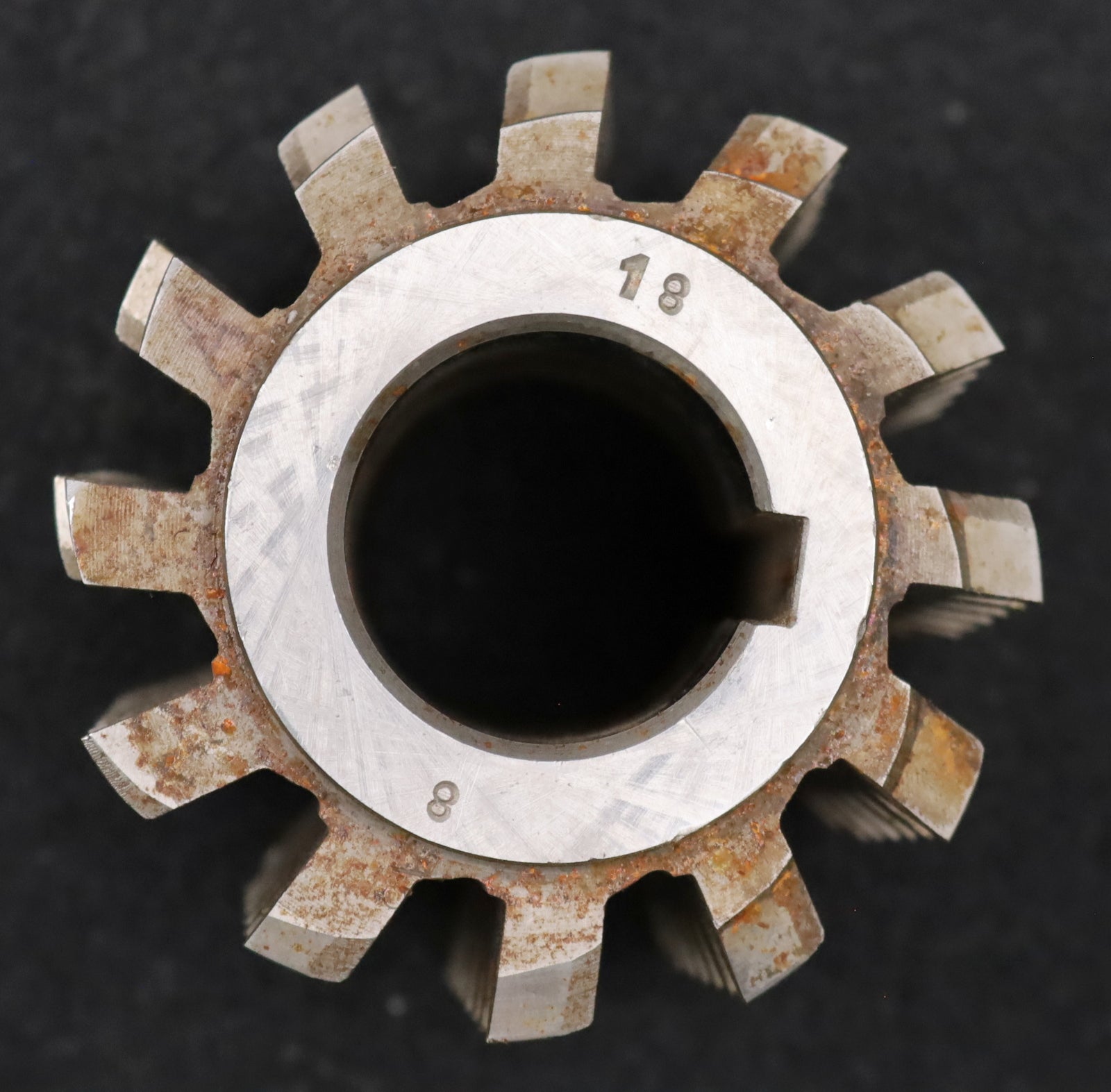 Bild des Artikels PWS-Zahnrad-Wälzfräser-m=-3,0mm-EGW-20°-BPII-nach-DIN-3972-Ø79x69xØ32mm-LKN