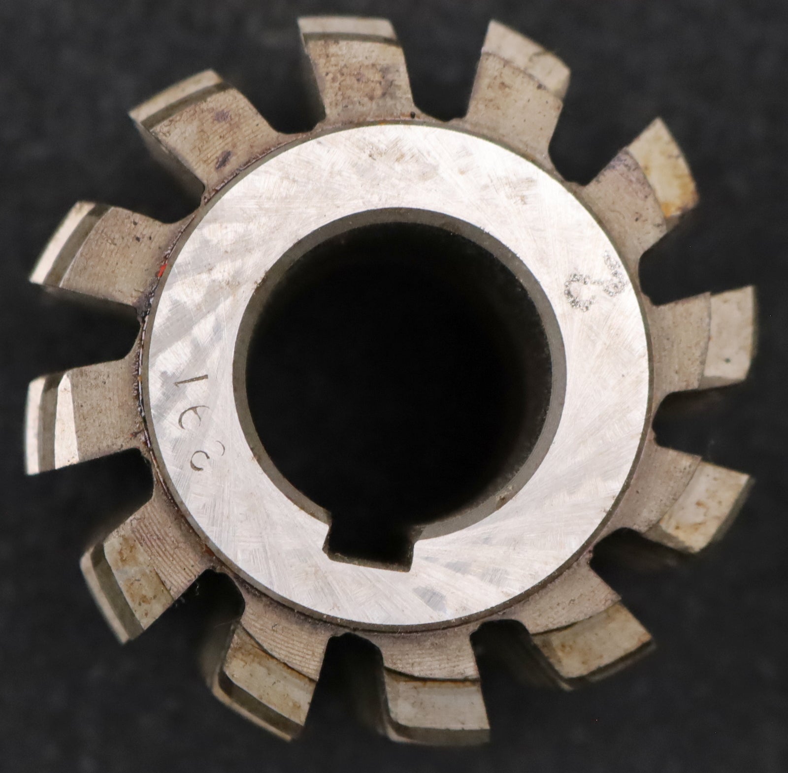 Bild des Artikels PWS-Zahnrad-Wälzfräser-m=-2,75mm-EGW-20°-BPII-nach-DIN-3972-Ø68x56xØ27mm-mit-LKN