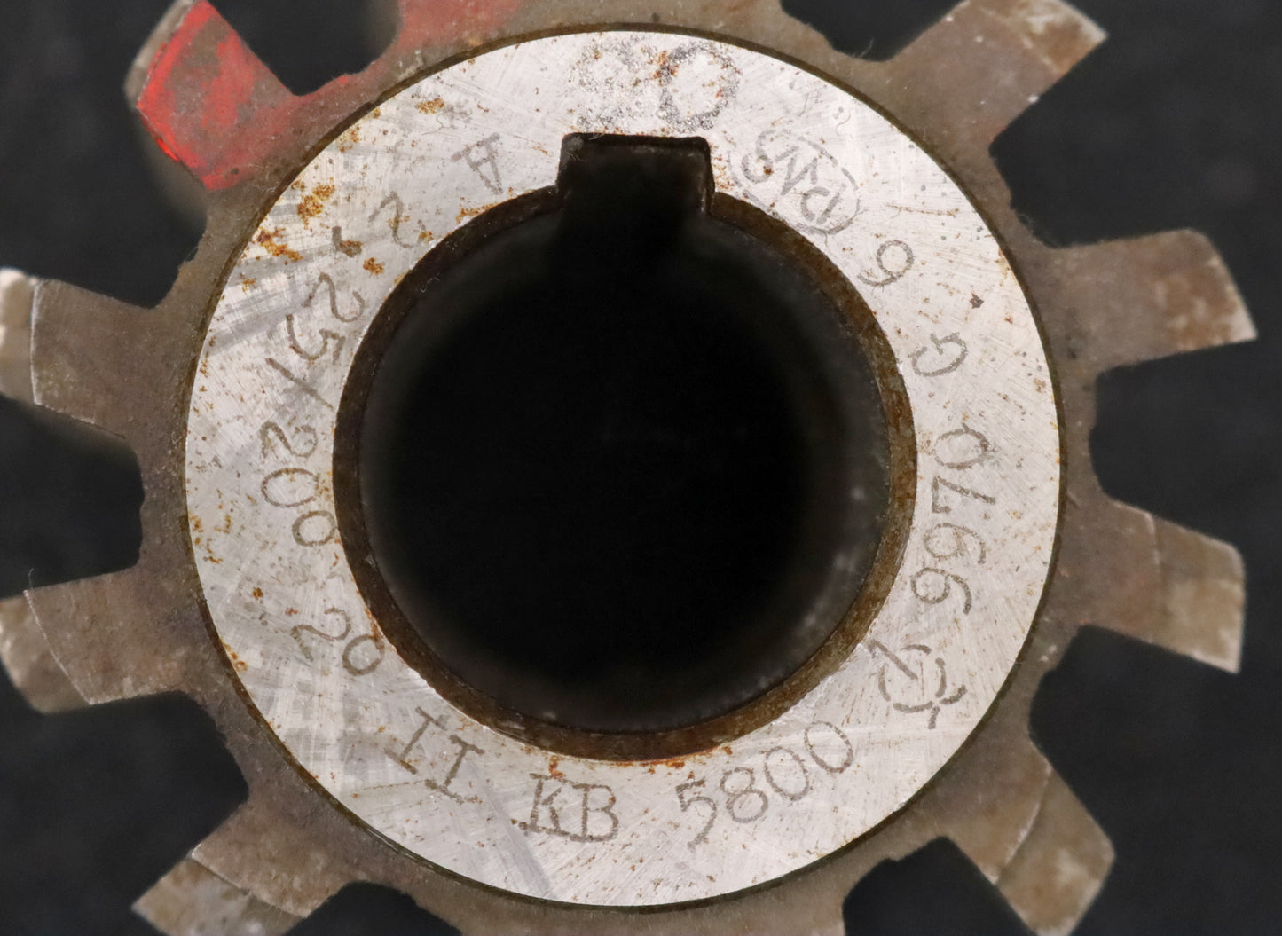 Bild des Artikels PWS-Zahnrad-Wälzfräser-m=-2,25mm-EGW-20°-BPII-Ø68x56xØ27mm-mit-LKN-DIN-3972-