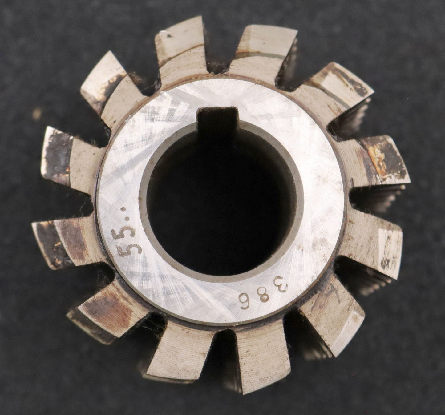 Bild des Artikels PWS-Zahnrad-Wälzfräser-m=-2,75mm-EGW-20°-BPII-nach-DIN-3972-Ø70x58xØ27mm-LKN