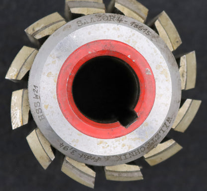 Bild des Artikels SAAZOR-Zahnrad-Wälzfräser-m=-1,75mm-EGW-20°-BPIII-nach-DIN-3972-Ø83x81xØ27mm