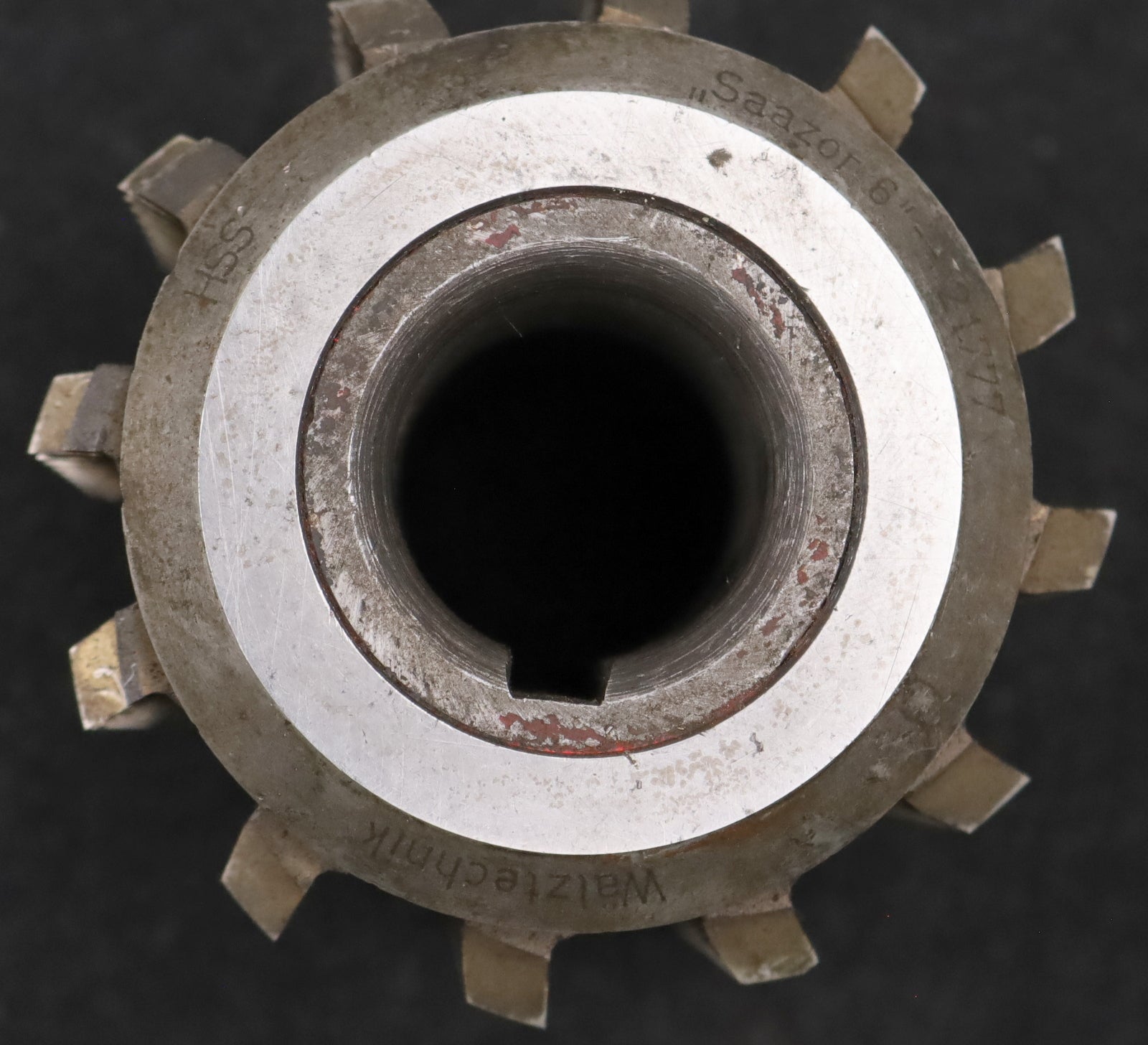 Bild des Artikels SAAZOR-Zahnrad-Wälzfräser-m=-2,5mm-EGW-20°-BPIII-nach-DIN-3972-Ø98x106xØ32mm