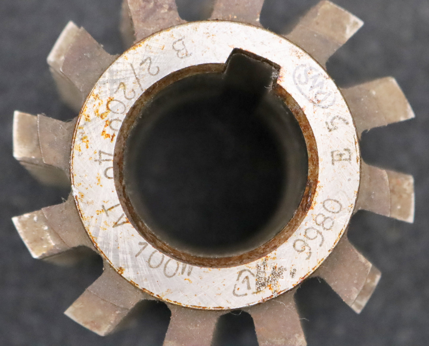 Bild des Artikels PWS-Zahnrad-Wälzfräser-m=-2,0mm-EGW-20°-BPIV-nach-DIN-3972-Ø62x48xØ27mm-LKN