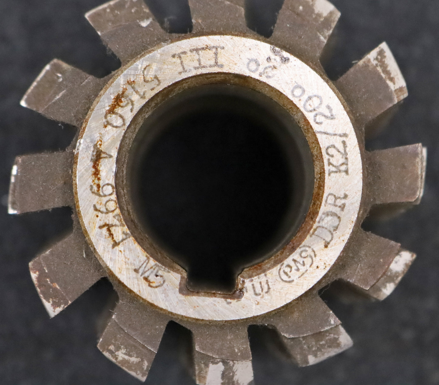 Bild des Artikels PWS-Zahnrad-Wälzfräser-m=-2,0mm-EGW-20°-BPIII-DIN-3972-Ø62x48xØ27mm-mit-LKN