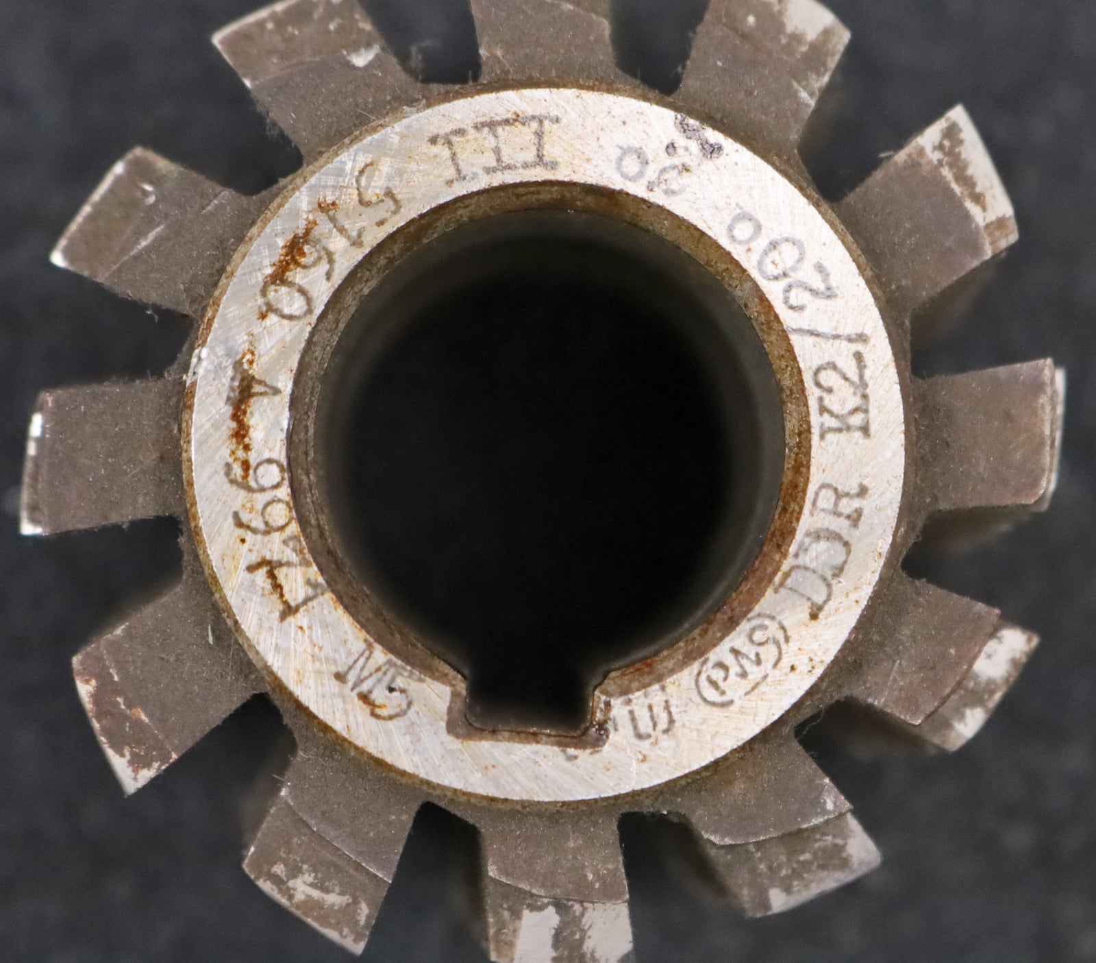 Bild des Artikels PWS-Zahnrad-Wälzfräser-m=-2,0mm-EGW-20°-BPIII-DIN-3972-Ø62x48xØ27mm-mit-LKN