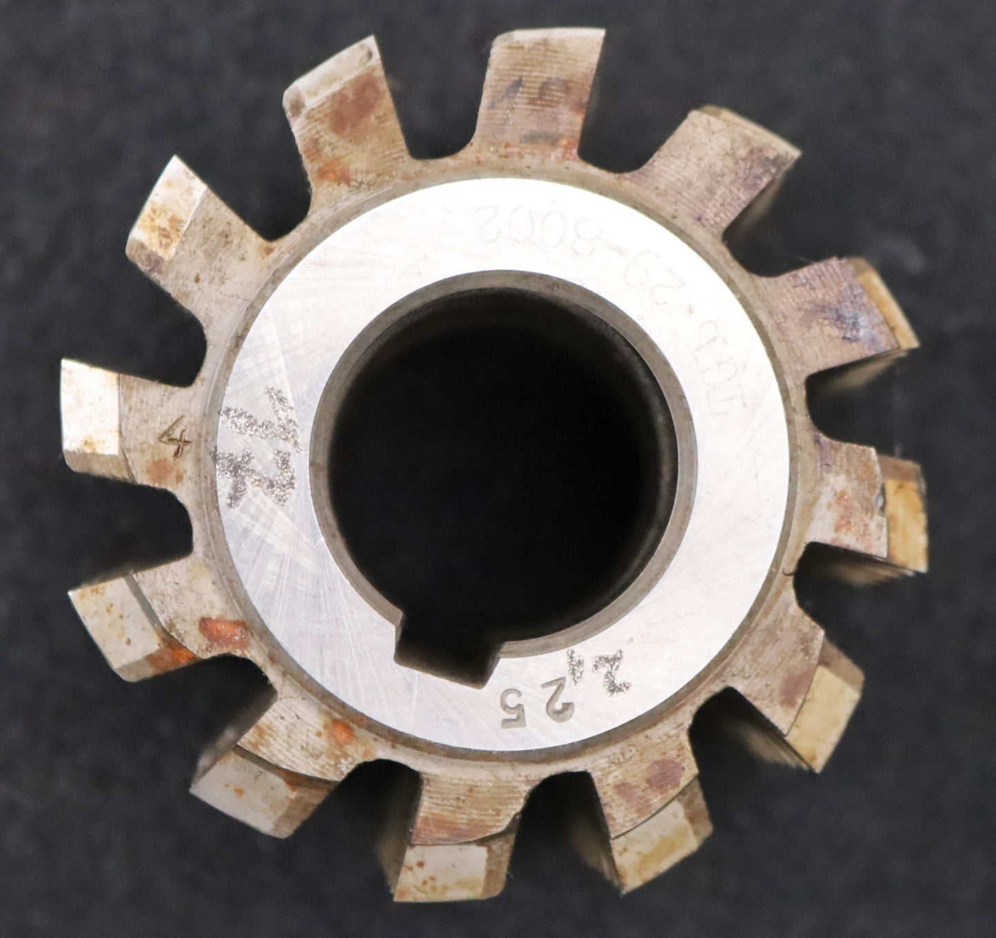 Bild des Artikels PWS-Zahnrad-Wälzfräser-m=-2,25mm-EGW-20°-BPII-DIN-3972-Ø69x56xØ27mm-mit-LKN