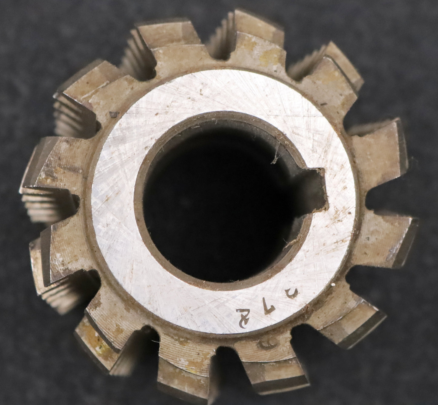 Bild des Artikels PWS-Zahnrad-Wälzfräser-m=-2,5mm-EGW-20°-BPIII-nach-DIN-3972-Ø69x56xØ27mm-mit-LKN