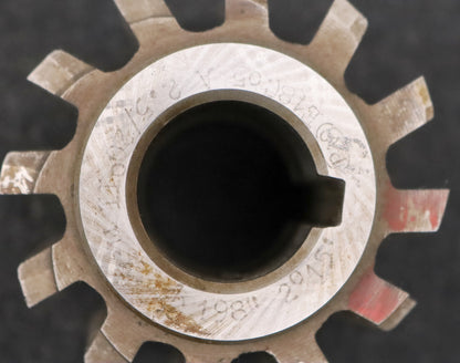 Bild des Artikels PWS-Zahnrad-Wälzfräser-m=-2,5mm-EGW-20°-BPII-nach-DIN-3972-Ø69x56xØ27mm-mit-LKN