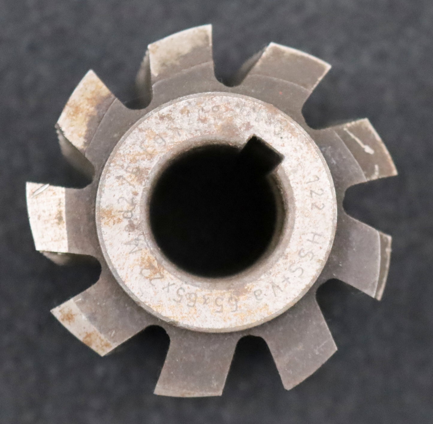 Bild des Artikels Zahnrad-Wälzfräser-m=-2,75mm-EGW-20°-Ø65x65xØ22mm-mit-LKN-1gg.-Rechts