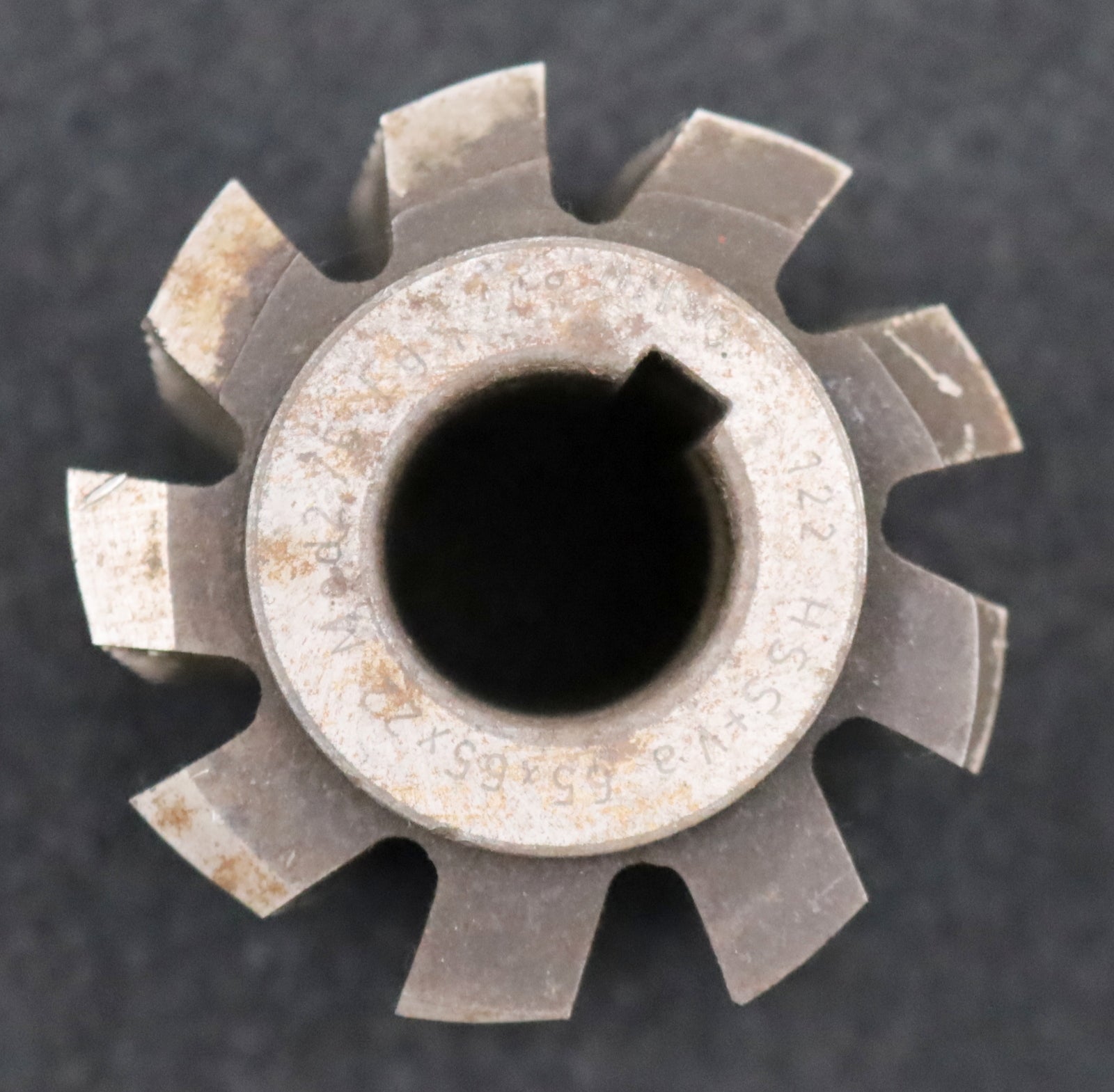 Bild des Artikels Zahnrad-Wälzfräser-m=-2,75mm-EGW-20°-Ø65x65xØ22mm-mit-LKN-1gg.-Rechts