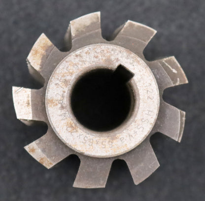 Bild des Artikels Zahnrad-Wälzfräser-m=-2,75mm-EGW-20°-Ø65x65xØ22mm-mit-LKN-1gg.-Rechts