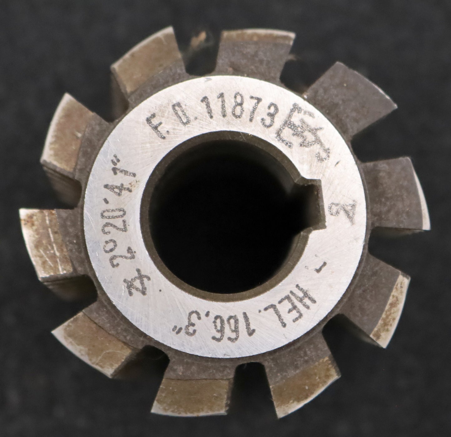 Bild des Artikels Zahnrad-Wälzfräser-m=-2,25mm-EGW-20°-Ø60x60xØ22mm-mit-LKN-1gg.-Rechts