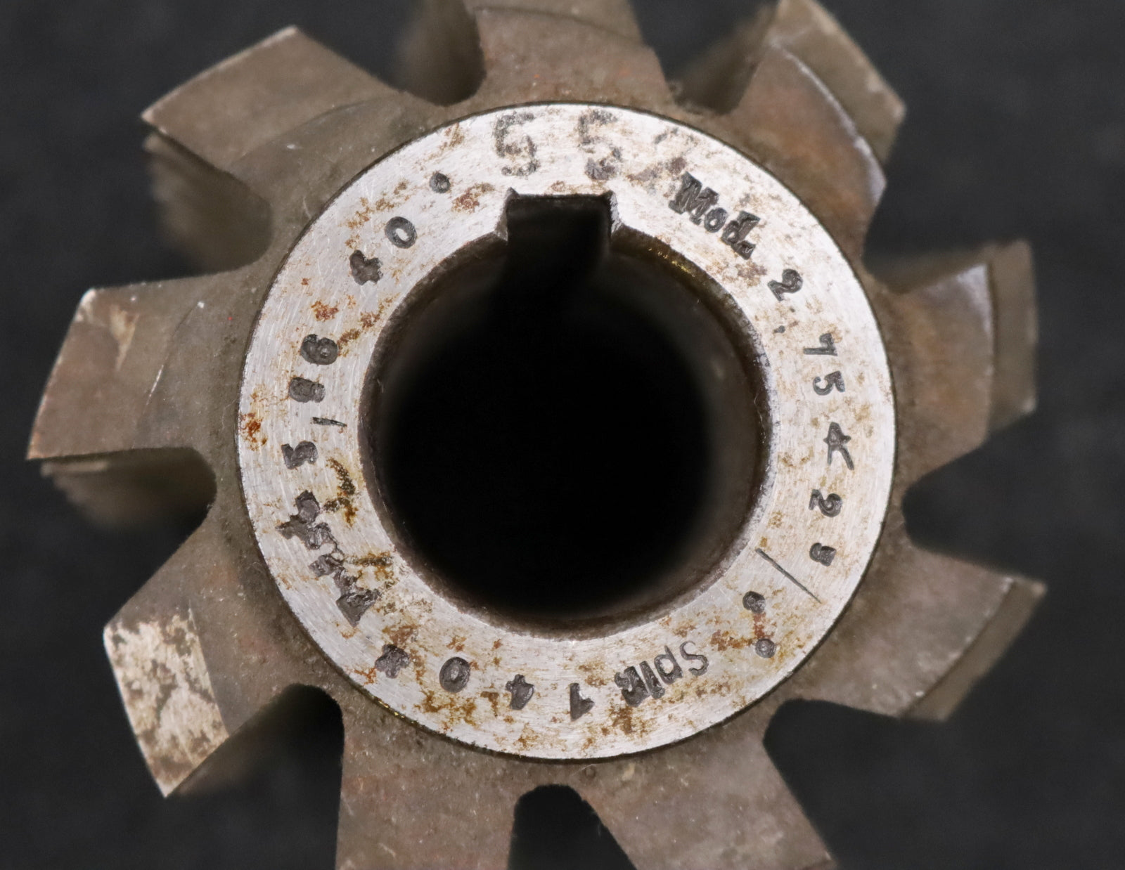 Bild des Artikels Zahnrad-Wälzfräser-m=-2,75mm-EGW-20°-Ø63x66xØ22mm-mit-LKN-1gg.-Rechts