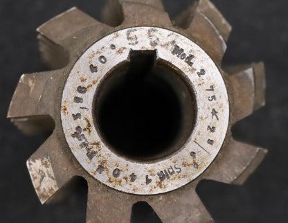 Bild des Artikels Zahnrad-Wälzfräser-m=-2,75mm-EGW-20°-Ø63x66xØ22mm-mit-LKN-1gg.-Rechts