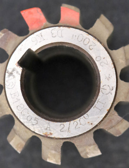 Bild des Artikels Zahnrad-Wälzfräser-m=-2,0mm-EGW-20°-BPII-nach-DIN-3972-Ø69x56xØ27mm-LKN