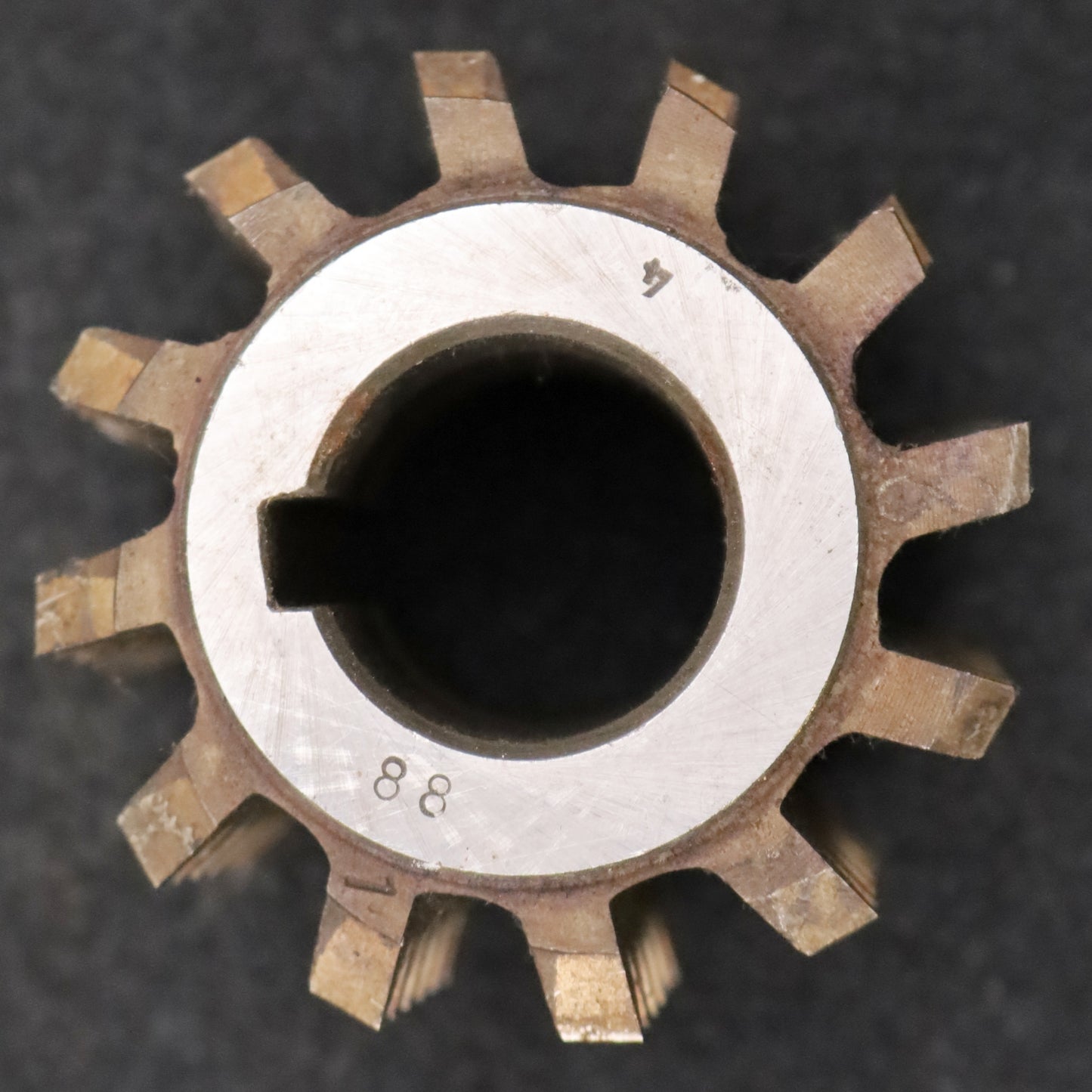 Bild des Artikels Zahnrad-Wälzfräser-m=-2,5mm-EGW-20°-BPIII-nach-DIN-3972-Ø69x56xØ27mm-mit-LKN