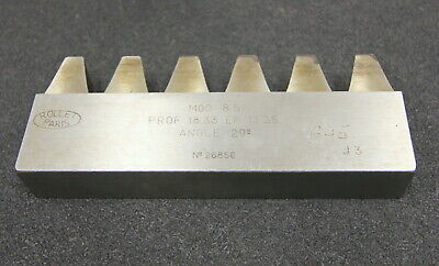 ROLLET PARIS Hobelkamm rack cutter m= 8,5 Angle 29°