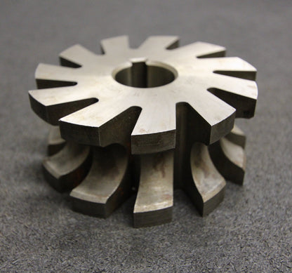 PWS Halbrund-Formfräser konkav Radiusfräser Radius 12mm - 100x44x27mm LKN