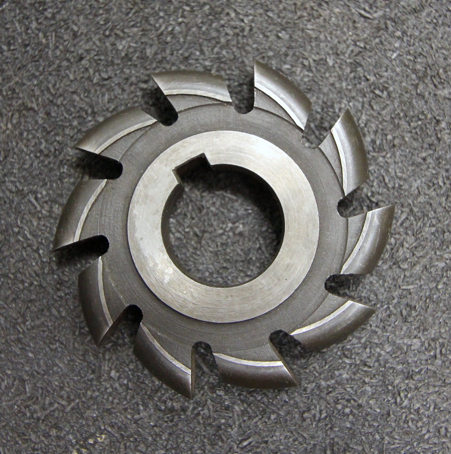 Halbrund-Formfräser konvex Radiusfräser Radius 5mm - 65x10x22mm 10 Spannuten