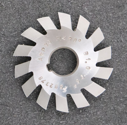 Bild des Artikels DOLD-Prismenfräser-Winkel-60°-Kopfabflachung-1mm-Abmaße-Ø59,7x10xØ16mm-mit-LKN