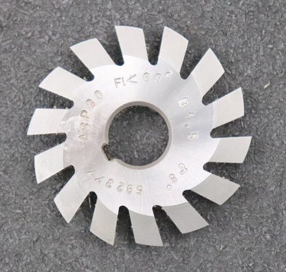 Bild des Artikels DOLD-Prismenfräser-Winkel-60°-Kopfabflachung-1,5mm-Abmaße-Ø59,7x11xØ16mm-mit-LKN