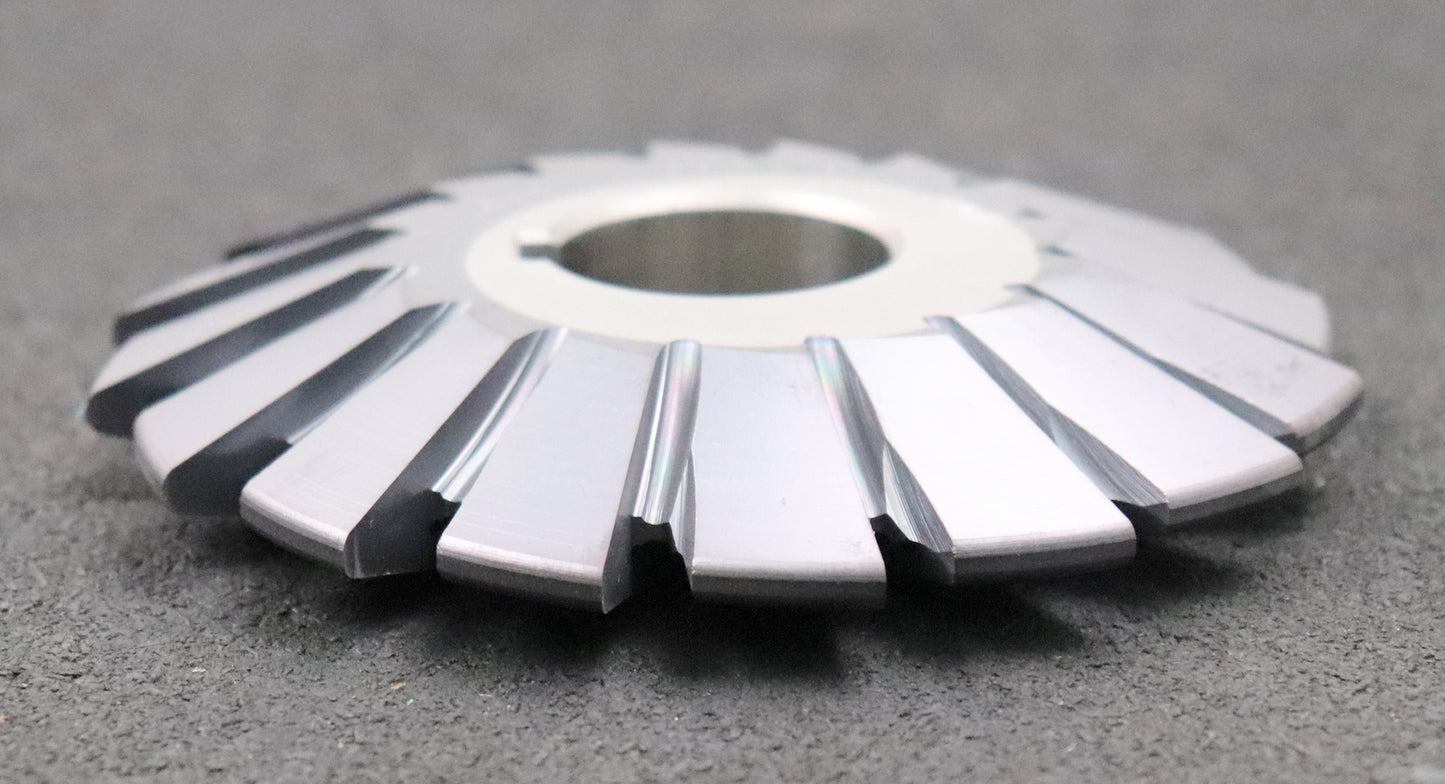 Bild des Artikels DOLD-asymmetrischer-Prismenfräser-U-36°/4-Gesamtwinkel-36°-Flankenwinkel-24°+12°