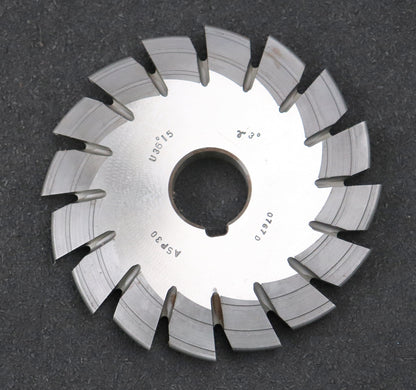Bild des Artikels DOLD-asymmetrischer-Prismenfräser-U-36°/5-Gesamtwinkel-36°-Flankenwinkel-24°+12°