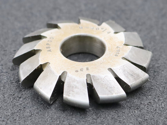 Bild des Artikels DOLD-asymmetrischer-Prismenfräser-U-40°/4-Gesamtwinkel-40°-Flankenwinkel-25°+15°