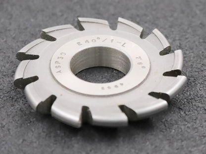 Bild des Artikels DOLD-asymmetrischer-Prismenfräser-E-40°/1-L-Gesamtwinkel-40°-Flankenwinkel-40°+0