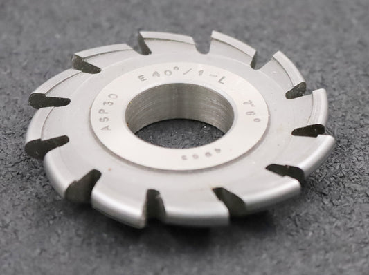 Bild des Artikels DOLD-asymmetrischer-Prismenfräser-E-40°/1-L-Gesamtwinkel-40°-Flankenwinkel-40°+0