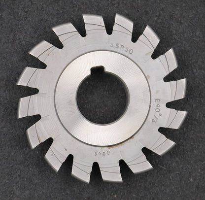 Bild des Artikels DOLD-asymmetrischer-Prismenfräser-E-40°/3-Gesamtwinkel-40°-Flankenwinkel-40°+0°