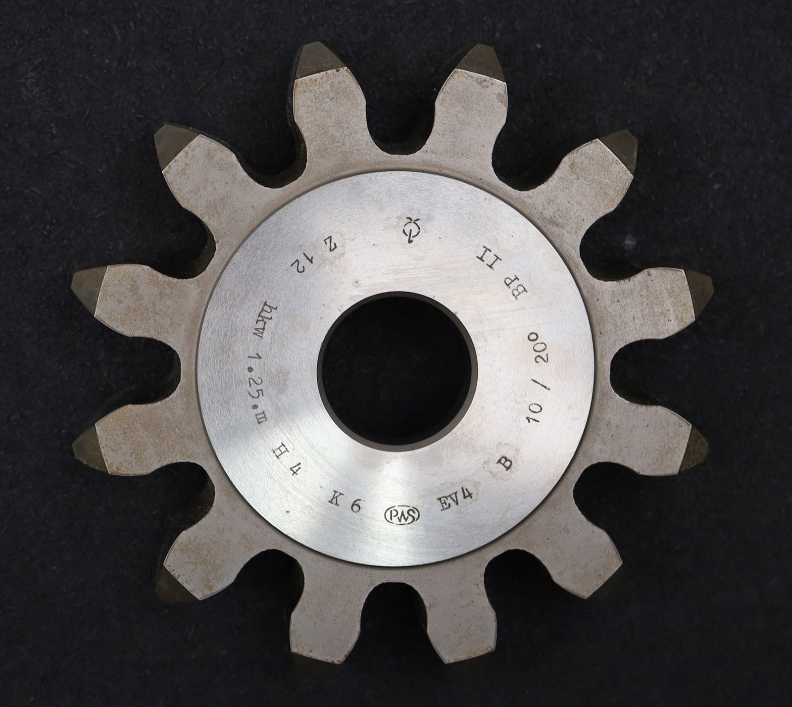 Bild des Artikels PWS-Scheibenschneidrad-m=-10mm-EGW-20°-Zähnezahl=-12-BPII-hkw-1,25m