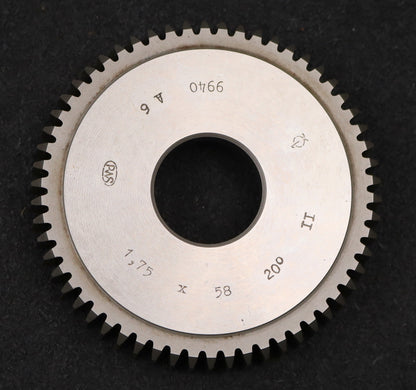 Bild des Artikels PWS-Scheibenschneidrad-m=-1,75mm-EGW-20°-Zähnezahl=-58-BPII
