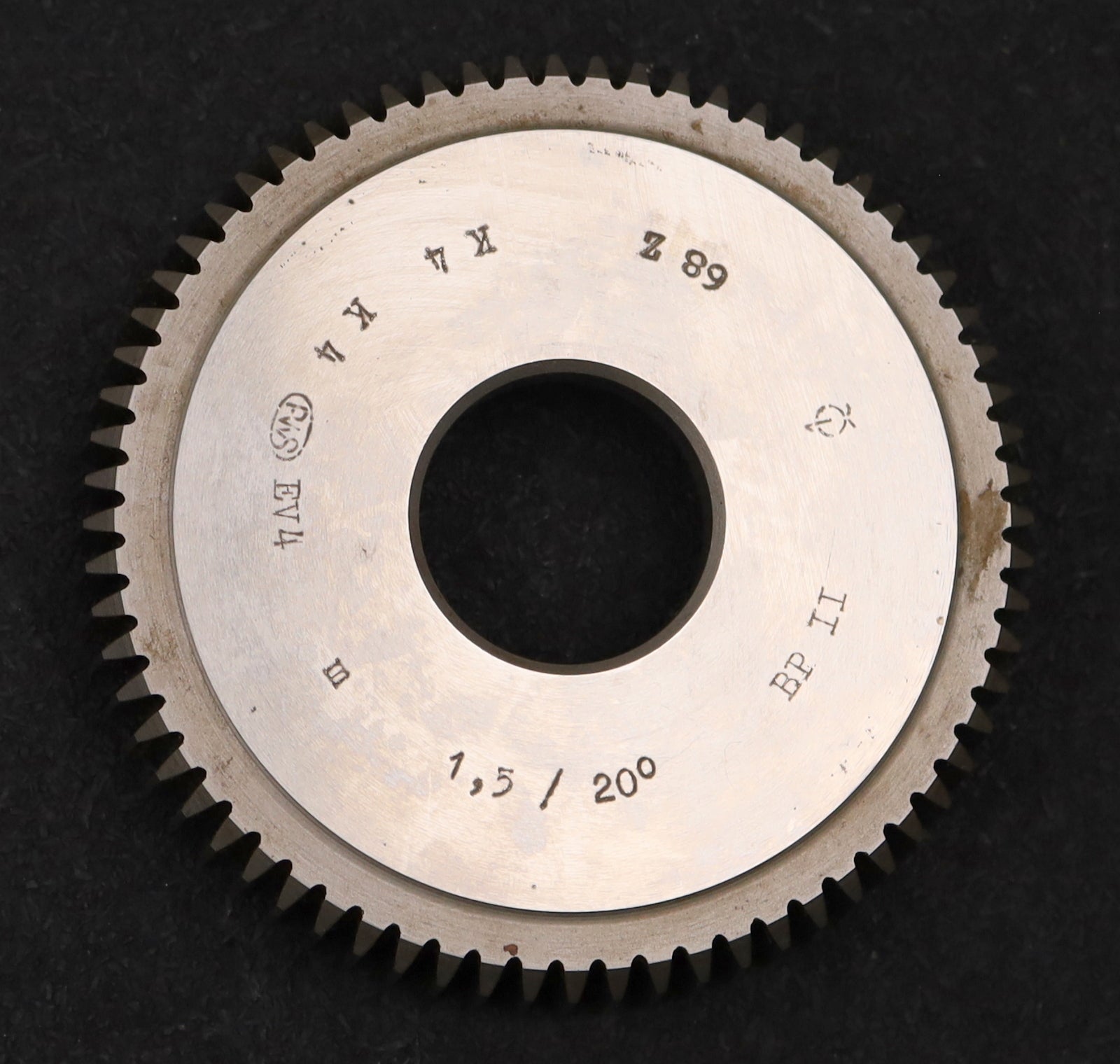 Bild des Artikels PWS-Scheibenschneidrad-m=-1,5mm-EGW-20°-BPII-Zähnezahl=-68-Ø106x18xØ1-1/4“