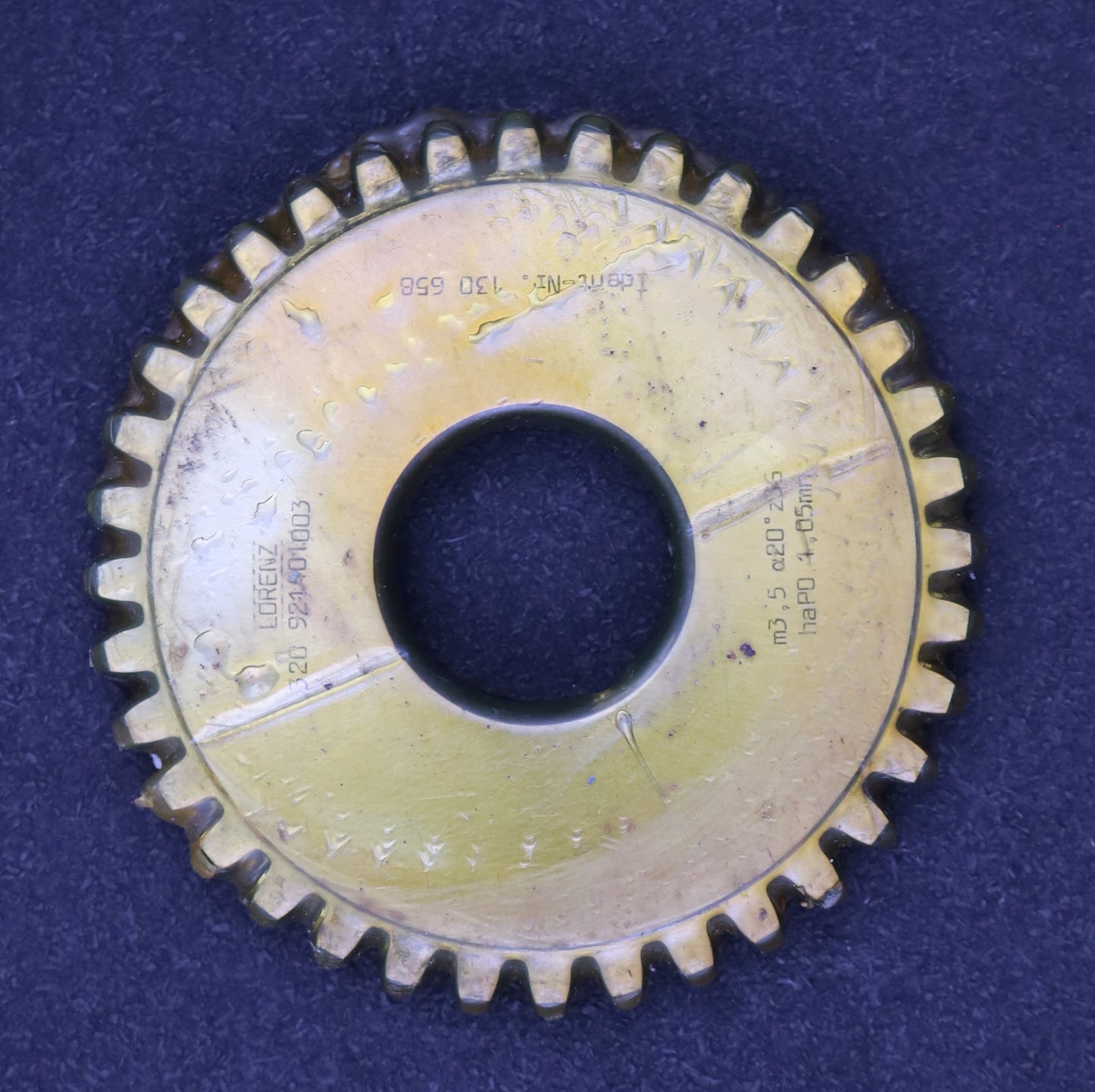 Bild des Artikels LORENZ-Scheibenschneidrad-m=-3,5mm-EGW-20°-Zähnezahl=-36-haP0-1,05mn