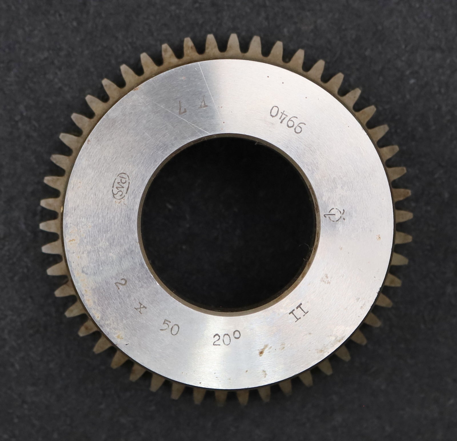 Bild des Artikels PWS-Glockenschneidrad-m=-2mm-EGW-20°-Zähnezahl=-50-BPII-Ø105x45xØ1-3/4“