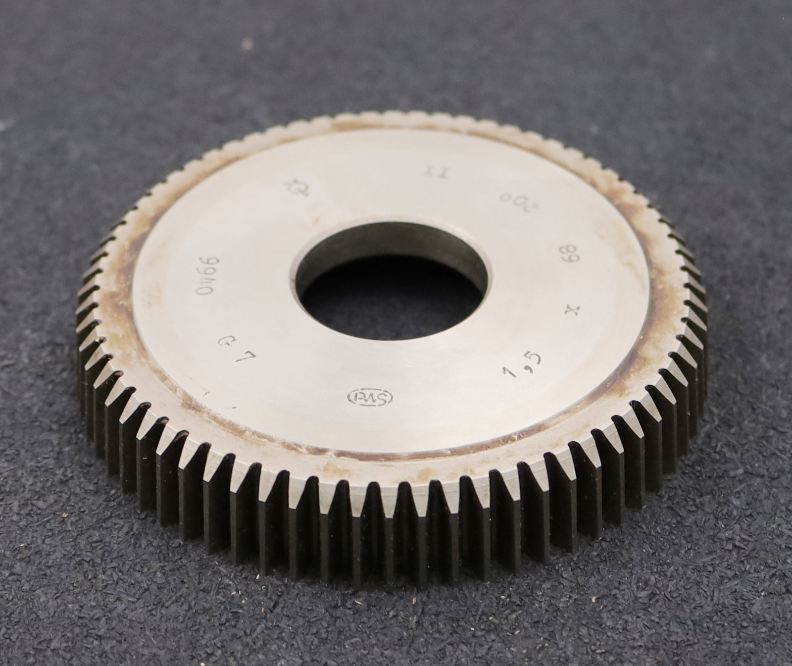 Bild des Artikels PWS-Scheibenschneidrad-m=-1,5mm-EGW-20°-Zähnezahl=-68-BPII-Ø106x18xØ1-1/4“