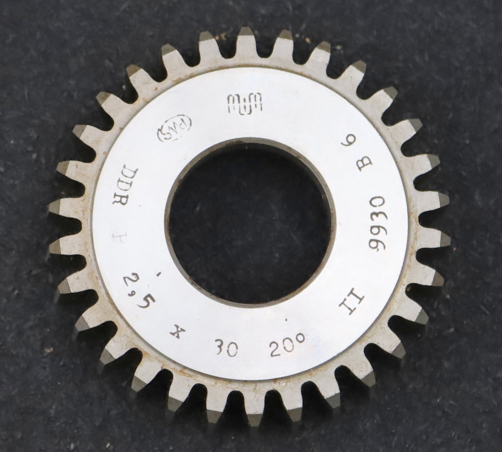 Bild des Artikels PWS-Scheibenschneidrad-m=-2,5mm-EGW-20°-Zähnezahl=-30-BPII-Ø82x21xØ1-1/4“