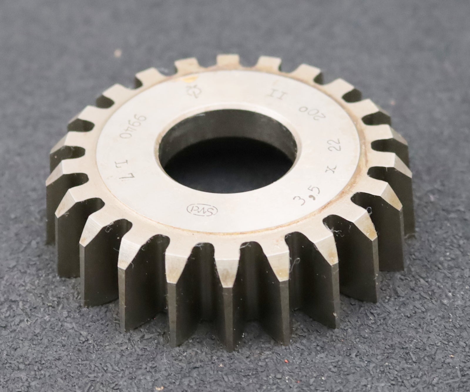 Bild des Artikels PWS-Scheibenschneidrad-m=-3,5mm-EGW-20°-BPII-Zähnezahl=-22-Ø87x22xØ1-1/4“