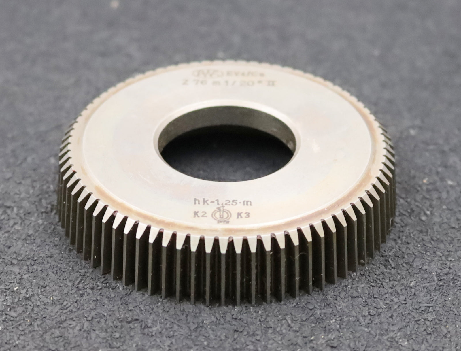 Bild des Artikels PWS-Scheibenschneidrad-m=-1mm-EGW-20°-Zähnezahl=-76-hk-1,25m-BPII-Ø79x17xØ1-1/4“